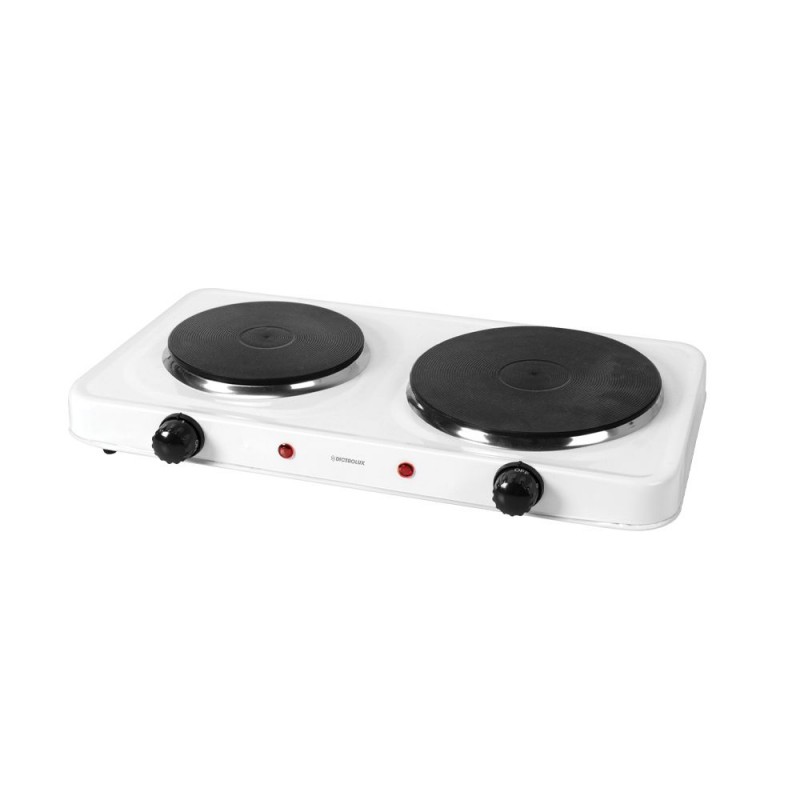 DICTROLUX 871503 Επιτραπέζια Ηλεκτρική Εστία Διπλή 1500W + 1000W (060112)